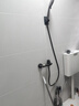 榮事達淋浴花灑套裝浴室龍頭衛浴增壓沐浴器家用花灑 瀑布槍灰 曬單實(shí)拍圖