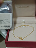謝瑞麟（TSL）新年禮物黃金手鏈足金皇冠手鏈手飾YS211 約1.95g（工費550元） 曬單實(shí)拍圖