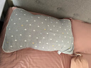 無(wú)印良品A類(lèi)全棉六層紗枕巾 夏季純棉透氣枕頭巾防脫落一對枕套 52x78cm 曬單實(shí)拍圖