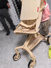 丸丫T2-2旅行家遛娃神器輕便嬰兒推車(chē)可折疊登飛機火車(chē)兒童口袋推車(chē) 【T2-2旅行家】老花香檳金 曬單實(shí)拍圖