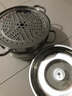 愛(ài)仕達（ASD）蒸鍋304不銹鋼三層家用蒸煮燉湯鍋 大容量30CM雙層蒸籠燃氣通用G3 曬單實(shí)拍圖