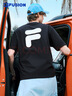 FILA FUSION斐樂潮牌情侶短袖T恤2025年夏季寬松透氣t恤男女同款上衣 曬單實(shí)拍圖