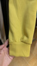 皮爾卡丹（pierre cardin）今年流行女裝2025年開(kāi)春新款輕薄洋氣慵懶風(fēng)黃色連帽衛衣外套上衣 7086#黃色 M 【建議90-105斤】 曬單實(shí)拍圖