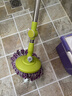 大衛旋轉拖把桿加強粗桿細桿伸縮桿圓盤(pán)配件D9拓樸通用型D10拓撲原裝 綠色加強粗桿+塑料盤(pán) 曬單實(shí)拍圖