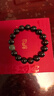 普陀山印度小葉紫檀手串和田玉轉運珠手鏈男女情侶生日禮物 曬單實(shí)拍圖