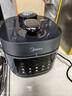美的（Midea）電壓力鍋自動(dòng)排氣全自動(dòng)新款 高壓鍋電高壓鍋家用雙膽電飯煲高壓電飯鍋沸騰多功能0涂層 【0涂層鋼膽+圓灶釜】- 5L 曬單實(shí)拍圖