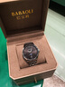 巴寶莉男士手表男生2026新款品牌十大名全自動(dòng)機械手表男款防水生日禮物 6565銀殼黑面（送皮表帶） 曬單實(shí)拍圖