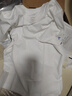 拇指白小T春夏男士T恤一代純棉短袖t恤男女情侶款上衣打底衫圓領(lǐng) 男款-白色 M 曬單實(shí)拍圖