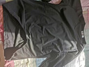 時(shí)尚簡(jiǎn)約純色長(cháng)袖T恤男2025秋冬季潮流百搭休閑舒適長(cháng)T打底上衣SY 不倒絨款長(cháng)T黑色 XL 曬單實(shí)拍圖
