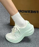 安踏葉子5丨輕質(zhì)厚底跑步鞋女鞋輕便回彈減震耐磨增高運動(dòng)鞋 曬單實(shí)拍圖