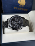 花花公子（PLAYBOY）名牌手表男機械表多功能夜光防水全自動(dòng)男士手表時(shí)尚輕奢男款腕表 PLAYBOY-G3096-鋼帶本黑 曬單實(shí)拍圖