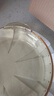 玻璃鮑魚(yú)盤(pán)子 高硼硅耐高溫可微波可冷藏 餐具披薩蒸蛋盤(pán)涼菜湯盤(pán) 中號8英寸 4只裝 曬單實(shí)拍圖