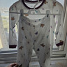nest designs兒童睡衣套裝男女童寶寶彈力家居服春秋長(cháng)袖長(cháng)褲套裝 【純棉】南瓜軟軟 110 cm（建議身高103-112cm） 曬單實(shí)拍圖
