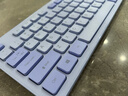 聯(lián)想（lenovo）無(wú)線(xiàn)鍵盤(pán)鼠標套裝 鍵鼠套裝 全尺寸鍵盤(pán) 商務(wù)辦公 USB 適用筆記本臺式機一體機 T221 紫色 曬單實(shí)拍圖