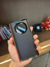 霸時(shí)代適用 榮耀magic v3手機殼華為magicV3保護套電鍍素皮中軸折疊屏防摔高端簡(jiǎn)約商務(wù)皮套女男款尊貴黑 曬單實(shí)拍圖
