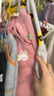 嘟嘟家童裝寶寶褲子秋冬款兒童嬰兒大PP褲男童棉褲女童加絨褲冬裝 粉色 100 曬單實(shí)拍圖