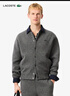 LACOSTE法國鱷魚(yú)男裝25秋季新款時(shí)尚百搭針織衫開(kāi)衫外套|AH5170 050/深灰色 M 4 曬單實(shí)拍圖