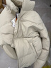 優(yōu)衣庫女裝羽絨茄克/科技保暖外套云感羽絨469901 01 乳白色 XL /165/92A 曬單實(shí)拍圖