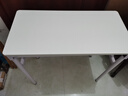 悠樂(lè )美家具 YOU LEMEI電腦桌臺式學(xué)生簡(jiǎn)易書(shū)桌家用可折疊桌寫(xiě)字桌出租房陽(yáng)臺化妝小桌子 長(cháng)80寬40高74cm(單層單桌) 曬單實(shí)拍圖