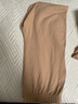 有棵樹(shù)保暖內衣女套裝純棉無(wú)痕貼身打底秋冬薄款棉毛衫秋衣秋褲女 燕麥奶色 XL 曬單實(shí)拍圖