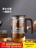 TEAHUE泡茶壺玻璃飄逸杯磁吸懶人泡茶器家用辦公泡茶神器茶水分離茶具 曬單實(shí)拍圖