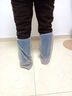 丁晴一次性雨鞋套防水便攜裝加長(cháng)加厚高筒雨天海邊防雨防泥沙鞋套男女 灰色簡(jiǎn)裝  5雙裝 經(jīng)濟實(shí)惠 均碼（適合35-45尺碼） 曬單實(shí)拍圖