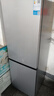 新飛（Frestec）183升雙門冰箱小型家用出租房冰箱1.5米高左右2-3人用迷你冰箱節(jié)能環(huán)保小型兩門冰箱 BCD-183KT 183升實用雙門冰箱 曬單實拍圖