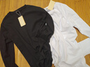 京東京造【10A抗菌T】長(cháng)袖t恤男衛衣打底衫衣服白小T男裝 黑色 L 曬單實(shí)拍圖