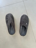 京東京造【溫暖御寒】秋冬拖鞋防滑室內毛絨保暖棉拖鞋男士碳灰色42-43 曬單實(shí)拍圖