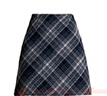 浪莎毛呢格子半身裙女冬季2025新款顯瘦高腰a字包臀裙小個(gè)子短裙 曬單實(shí)拍圖