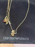 EMPORIO ARMANI阿瑪尼項鏈女 銀杏系列新款白鹿同款 送女友生日禮物EGS3262710 曬單實(shí)拍圖