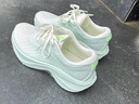 安踏葉子5丨輕質(zhì)厚底跑步鞋女鞋輕便回彈減震耐磨增高運動(dòng)鞋 曬單實(shí)拍圖