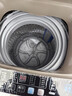 志高（CHIGO）全自動(dòng)洗衣機 家用小型波輪 洗脫一體機大容量 公寓宿舍出租房 10KG咖啡金【藍光洗護+風(fēng)干潔桶+強電機】 曬單實(shí)拍圖