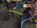大行（DAHON）HAT061折疊自行車(chē)20英寸6速成人男女通勤休閑變速單車(chē) 青蘋(píng)果綠 曬單實(shí)拍圖