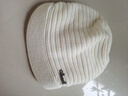 沐夏朵堆堆帽2024新款帽子女冬媽媽款冬天毛線(xiàn)帽秋冬季針織 白色(雙層毛線(xiàn)) 可調節 曬單實(shí)拍圖