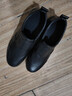 瑜尚臻品 皮鞋男款2025秋冬休閑商務(wù)西裝鞋一腳蹬新郎皮鞋正裝工作爸爸鞋 黑色 43 曬單實(shí)拍圖