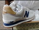 NEW BALANCE休閑鞋男鞋女鞋復古舒適透氣百搭輕便運動(dòng)鞋574系列ML574LGI 43 曬單實(shí)拍圖