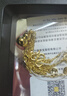 周六福福牌葫蘆黃金項鏈女吊墜生日禮物計價(jià)A0615800 約5.14g 40+5cm 曬單實(shí)拍圖