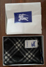 博柏利（BURBERRY）【新品】圍巾男女 窄版格紋羊毛圍巾 黑色 曬單實(shí)拍圖