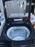 海爾（Haier）2025新品云溪免清洗雙動(dòng)力波輪洗衣機直驅變頻10公斤 全自動(dòng)防纏繞以舊換新一級能效 除菌螨MBE70E 紫外線(xiàn)除菌+精華洗70E 曬單實(shí)拍圖