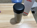 膳魔師（THERMOS）保冷保溫杯400ML高真空不銹鋼商務(wù)辦公保溫杯JCG-400C SBK 曬單實(shí)拍圖