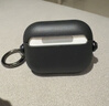 斯幻柯適用AirPods Pro2代保護套蘋(píng)果pro2代無(wú)線(xiàn)藍牙耳機套耳機殼airpods pro1代透明磨砂殼-電音-黑色 曬單實(shí)拍圖