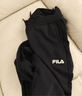 FILA 斐樂(lè )情侶款男女長(cháng)褲25秋冬季新款休閑寬松收口運動(dòng)褲子加絨保暖 【加絨版】正黑色-BK S 165/76A/S 曬單實(shí)拍圖