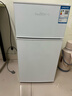 新飛冰箱家用一級能效 租房用小型二門(mén)電冰箱冷藏冷凍兩用1-2人雙門(mén)小冰箱辦公室迷你小戶(hù)型 【一級能效】76A128白色+凈味盒款 曬單實(shí)拍圖