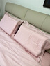 水星系列輕奢200支A類(lèi)長(cháng)絨棉四件套純棉親膚床單被套歐式裸睡全棉床上用品 千禧-千禧粉 1.8米床單款【適合被芯200x230】 曬單實(shí)拍圖