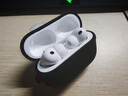 斯幻柯適用AirPodspro3代保護套Apple AirPodsPro3無(wú)線(xiàn)耳機套降噪Airpodspro3耳機殼磨砂殼電音黑紅色 曬單實(shí)拍圖