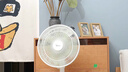 美的（Midea）【幸運草安睡1S】一級能效直流變頻聲控電風(fēng)扇家用遙控臥室靜音落地扇臺式桌面抗菌大風(fēng)力轉頁(yè)扇 曬單實(shí)拍圖