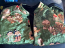 恒源祥新中式國風(fēng)雙面穿棉服外套女冬季真絲絨高端棉襖年輕媽媽唐裝外套 品牌女裝綠黑 XL 85-110斤 曬單實(shí)拍圖