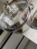 Debo德鉑湯鍋304不銹鋼奶鍋煮面無(wú)涂層燉湯煲湯鍋燃氣灶電磁爐通用 蒸湯鍋 28cm 4.5L 曬單實(shí)拍圖