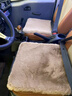 巖匠冬季加厚汽車(chē)坐墊短毛仿毛絨車(chē)墊子防無(wú)靠背三件套羊毛兔毛座墊 深灰色-三件套 曬單實(shí)拍圖